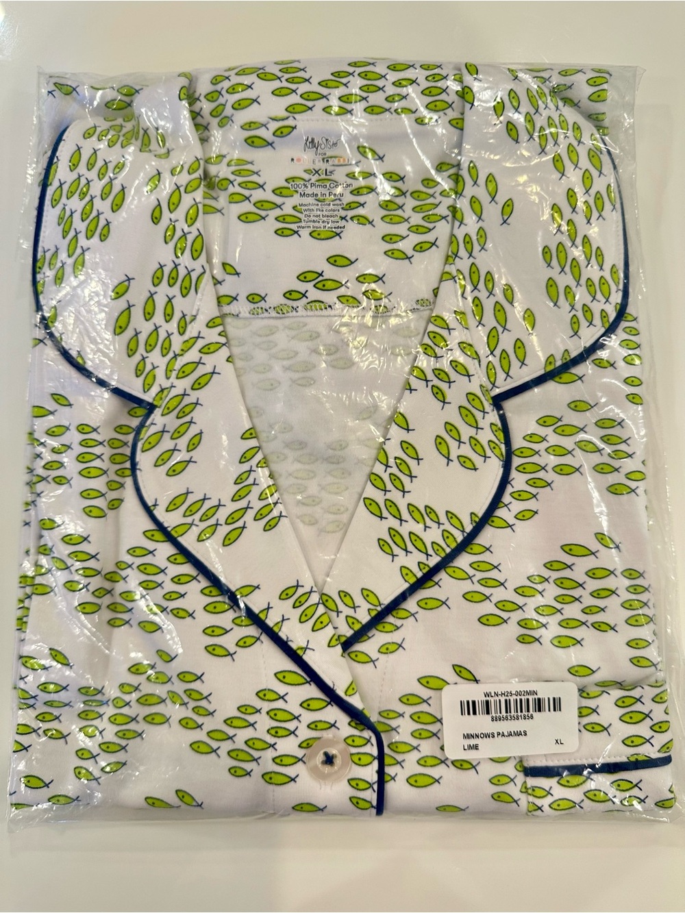Roller Rabbit Minnows Polo Pajama Set